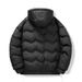 Men's Lightweight Puffer Jacket – Stylish Hooded Down Coat For Urban Winter & Fall (Black/Beige/Gray-Green, Sizes M-4XL)_voghion.com