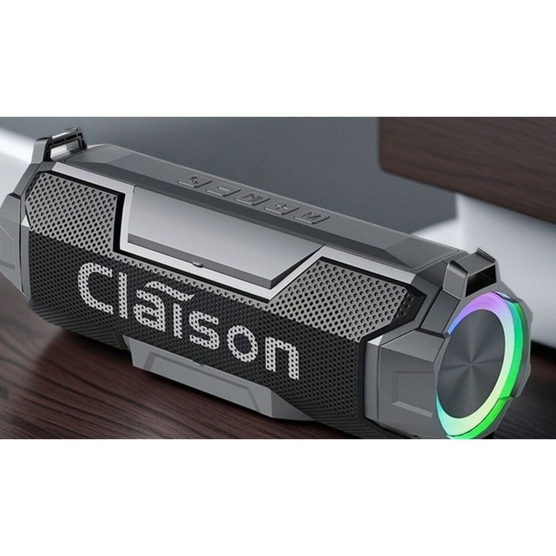 Caisson de basses intelligent sans fil Bluetooth Super Bass, volume, haute qualité sonore, longue durée de vie de la batterie, extérieur, étanche, portable_voghion.com