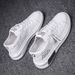 Spring men's shoes breathable ice silk canvas  shoes quick-drying cloth shoes slip on lazy driving men's net celebrity sneakers_voghion.com