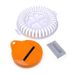 3PCS Kitchen DIY Slicer Microwave Oven Fat Free Potato Chips Maker Set Kitchen Bakeware Tool Baking Dishes & Pans Chips Rack_voghion.com