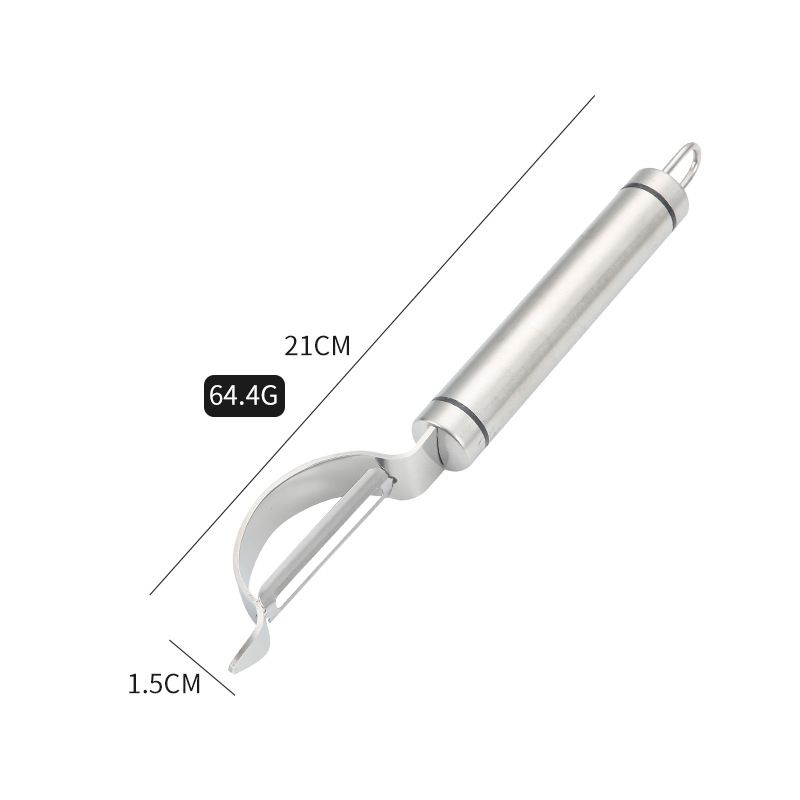 Mājas mēbeles Nerūsējošā tērauda augļu mizotājs Kukurūzas augļu ēvele mizotājs Augļu un dārzeņu mizošanas nazis_voghion.com