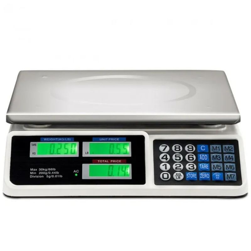 For Lbs Digital Scale Commercial Weight Food 66 Count_voghion.com