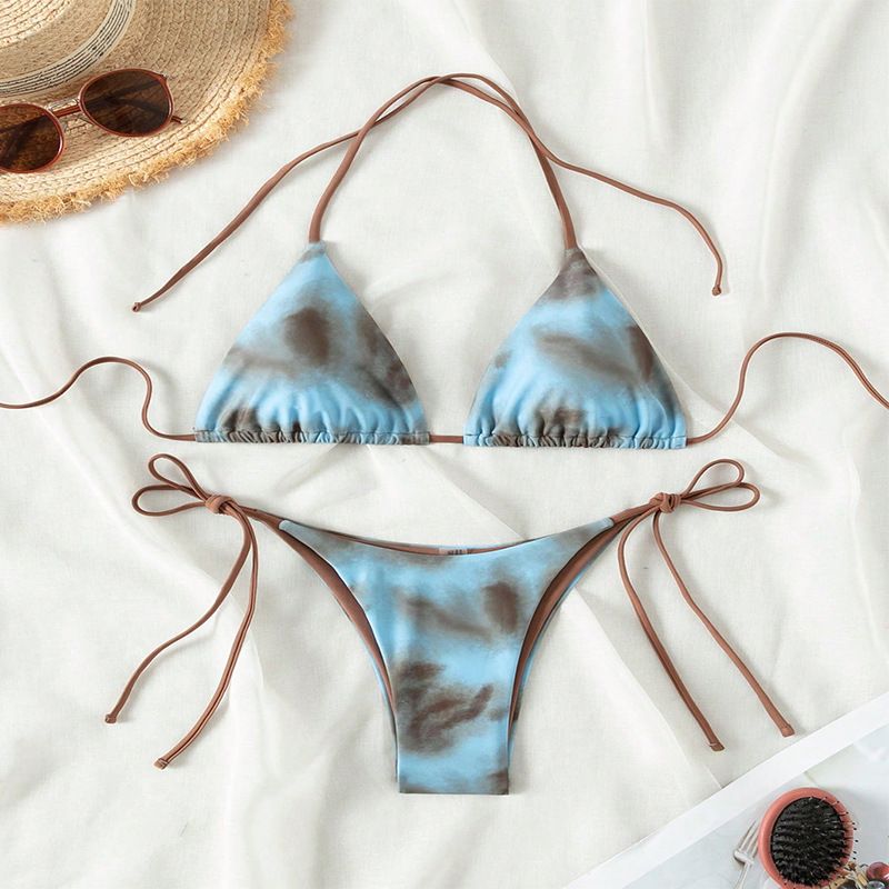 Women's Clothing lace up swimsuit women's fashion sexy beach bikini hot spring swimsuit bikini_voghion.com