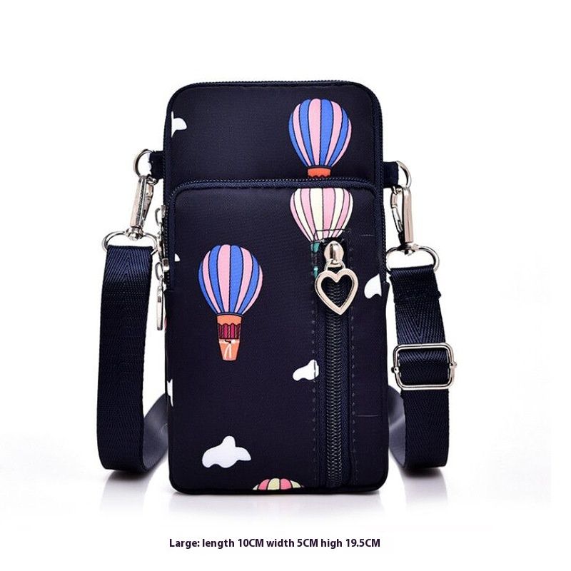New Korean version women's mobile phone bag, crossbody wallet, vertical mini bag_voghion.com