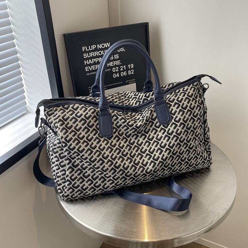 Reisevesker Bærbar reiseveske for kvinner, Stor kapasitet, Lett, Bagasjeveske for korte reiser, Bærbar sports- og treningsveske for damer, Liten_voghion.com