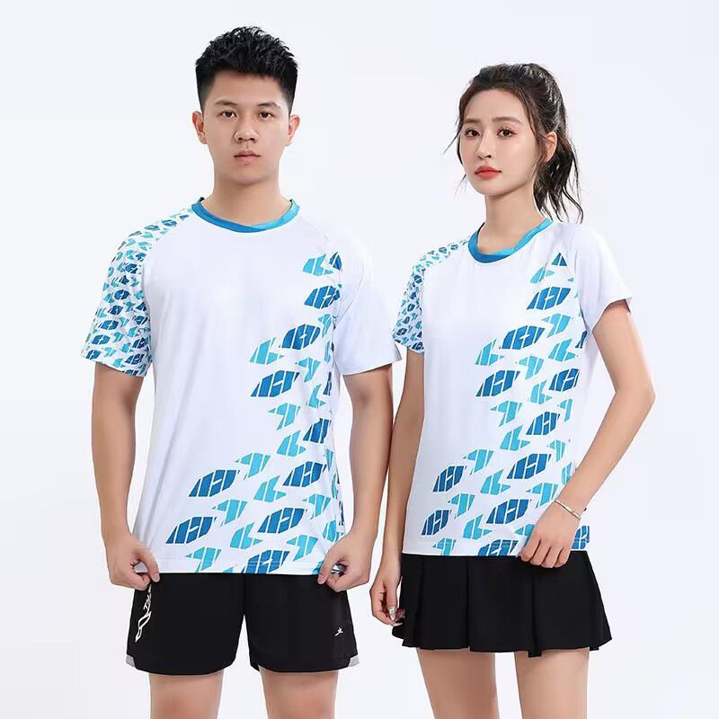 Extreme speed air volleyball tisch frauen schnell trocknend wettbewerb tennis team uniform kurzarm badminton_voghion.com