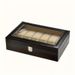 Leather Watch Box Display Suitable For Velvet Storage Box Transparent Window 12 Jewelry Packaging Box_voghion.com
