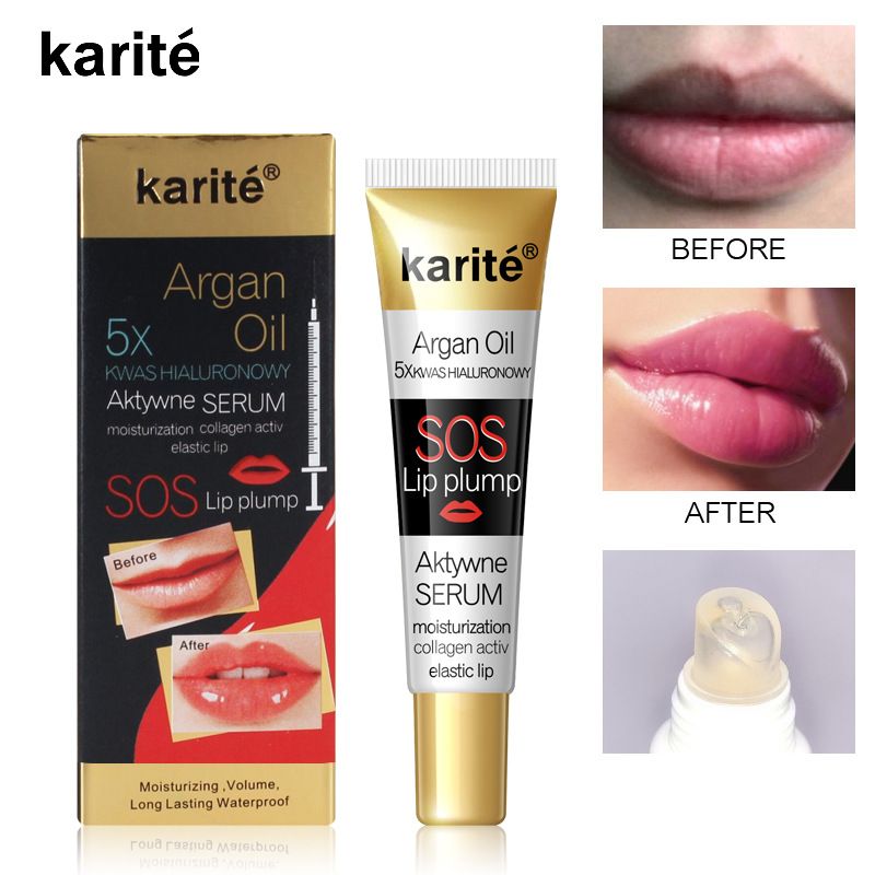 Lip enlargement big mouth elastic lip oil jelly lip transparent moisturizing lip glaze lip gloss_voghion.com