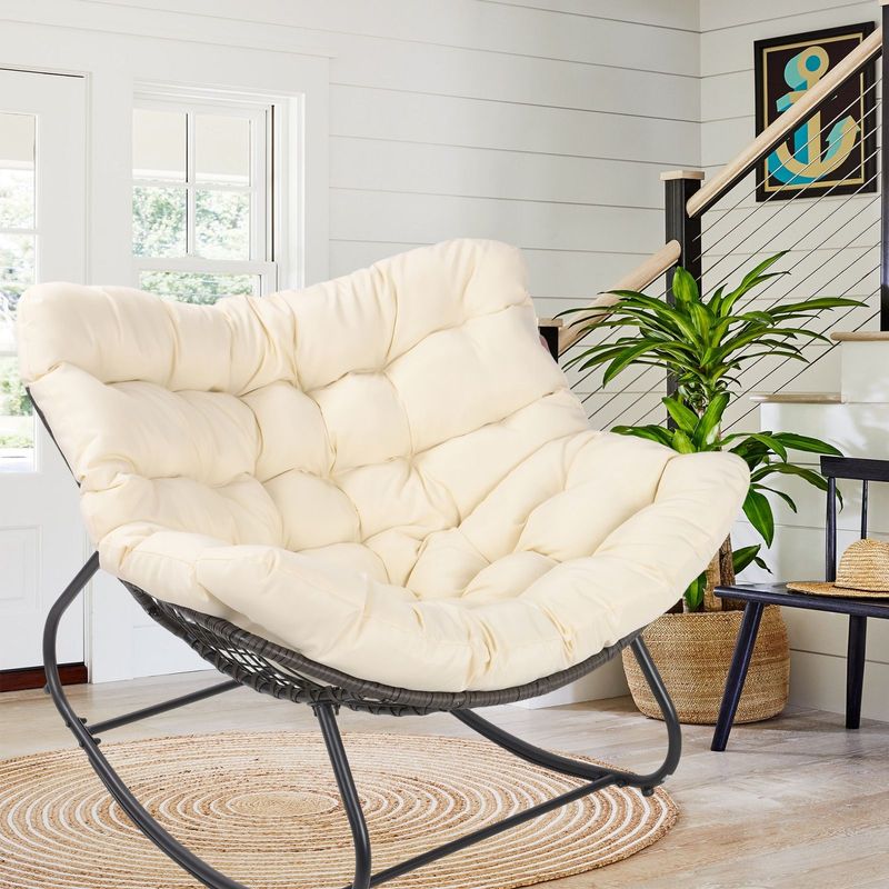 Relax Lazy Sofa Chair White_voghion.com