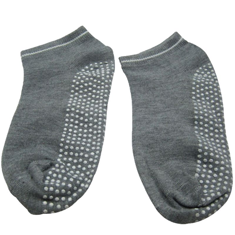 Kaou Cheville Chaussettes Élastique 3D PVC Particule Coton Yoga Toe Chaussettes pour La Maison_voghion.com