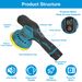 Cordless Car Buffer Polisher with 2Pcs 1500mAh Rechargeable Batteries 8 Speed Levels Wireless Polishing Waxer_voghion.com