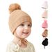Baby clothing braid ear protection and fleece warm baby hat_voghion.com