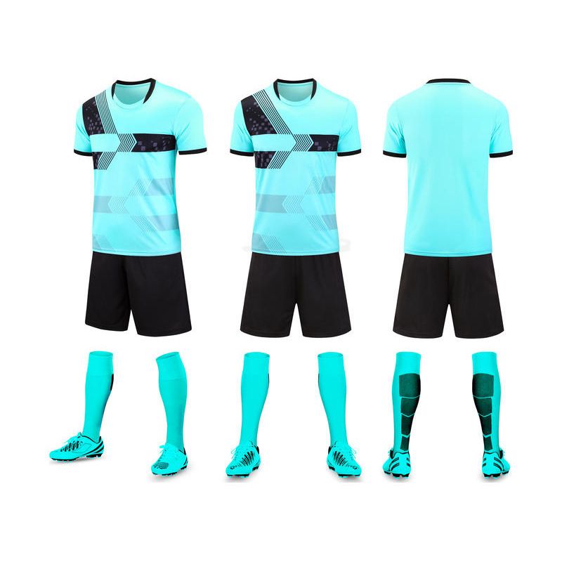 Herrenbekleidung kurzärmelige, schnell trocknende Trikots, Kindertrainings-Sommercamp-Teamuniformen, Fußballuniformen für Erwachsene, Anzüge für Männer und Frauen_voghion.com