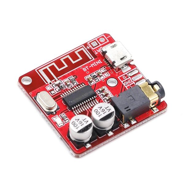 Bluetooth Ακουστική πλακέτα δέκτη Bluetooth 5.0 MP3 χωρίς απώλεια αποκωδικοποιητή Ασύρματη στερεοφωνική μουσική μονάδα 3.7-5V XY-BT-Mini_voghion.com