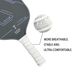 Raqueta de pickleball T700 de fibra de carbono, raqueta de pickleball de 16 mm con superficie rugosa y alta fricción, aprobada por USA Pickleball._voghion.com