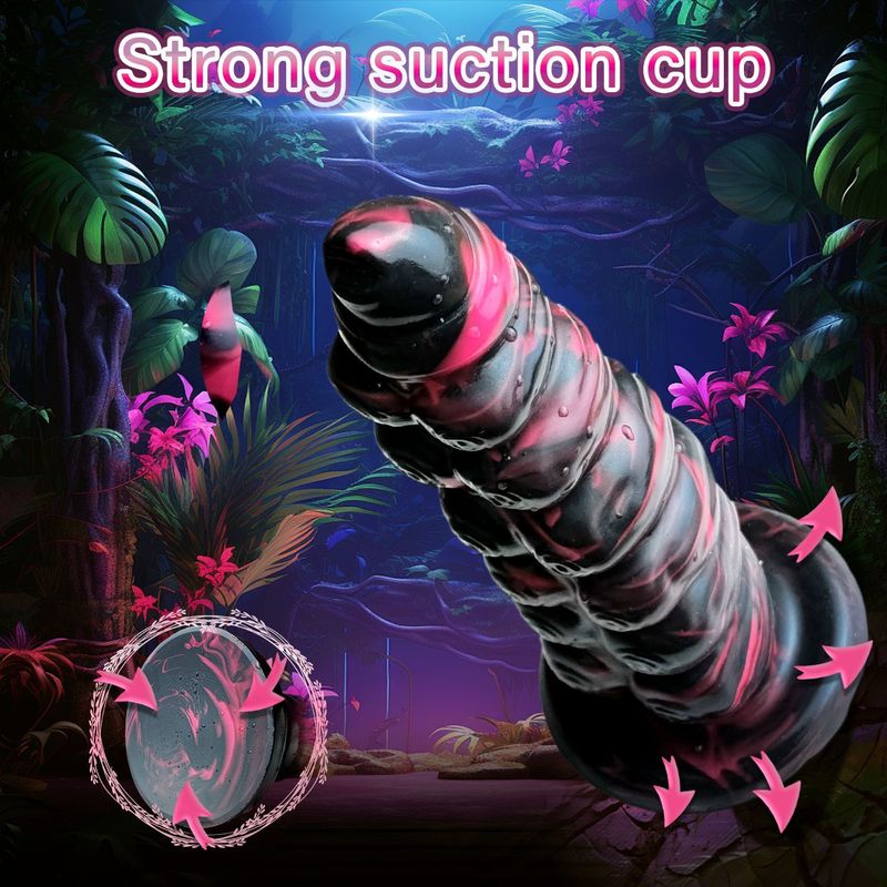 Liquid Silicone Soft Plug Animal Unisex Anal Vaginal Expansion Masturbator Dildo Flirting_voghion.com