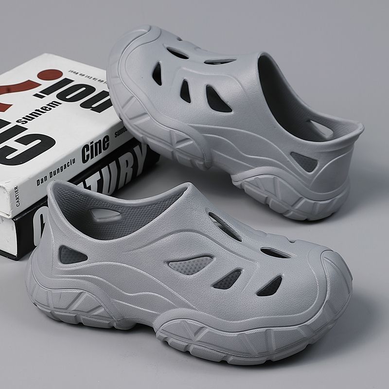 Dream New Slippers for External Wear Hole Beach Shoes Sandals_voghion.com