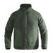 Men's Fleece-Lined Zip-Up Hoodie - Lightweight Sherpa Pullover With Stand Collar_voghion.com