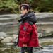 Boys' Camo Puffer Jacket – Thickened Polyester-Filled Winter Coat With High Neck & Zip Closure (120-170cm, B-Class Safety, Machine Washable)_voghion.com
