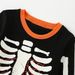 Im Dunkeln leuchtendes Halloween-Pyjama-Set für Kinder – Zweiteiliges Outfit mit langen Ärmeln und Hose für Jungen und Mädchen (3–8 Jahre)_voghion.com