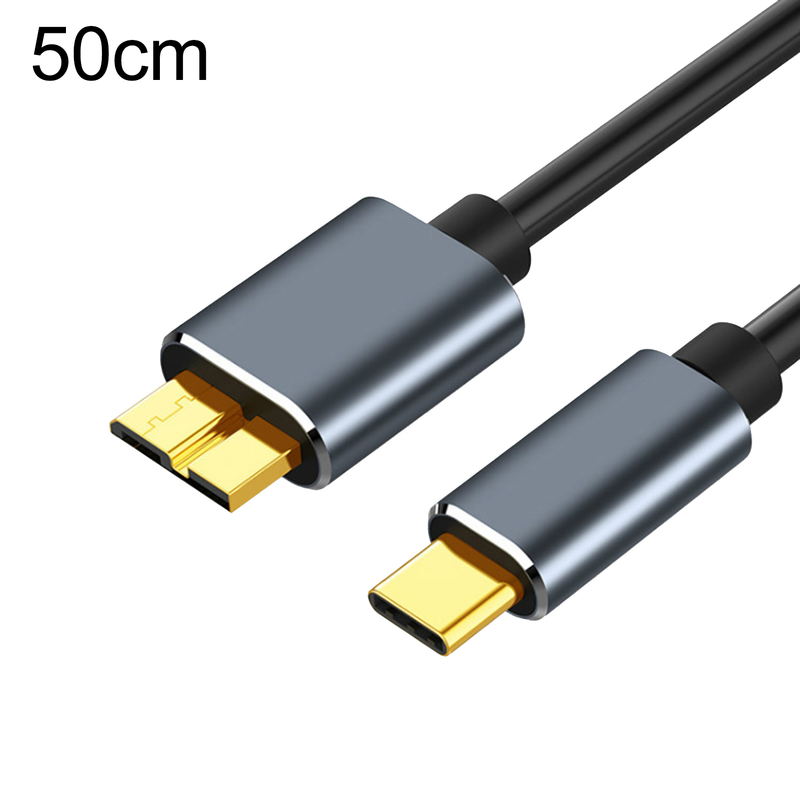50/100/150cm 3.1 Type-c to USB 3.0 Micro-USB 5Gbps Hard Disk Cable for PC_voghion.com