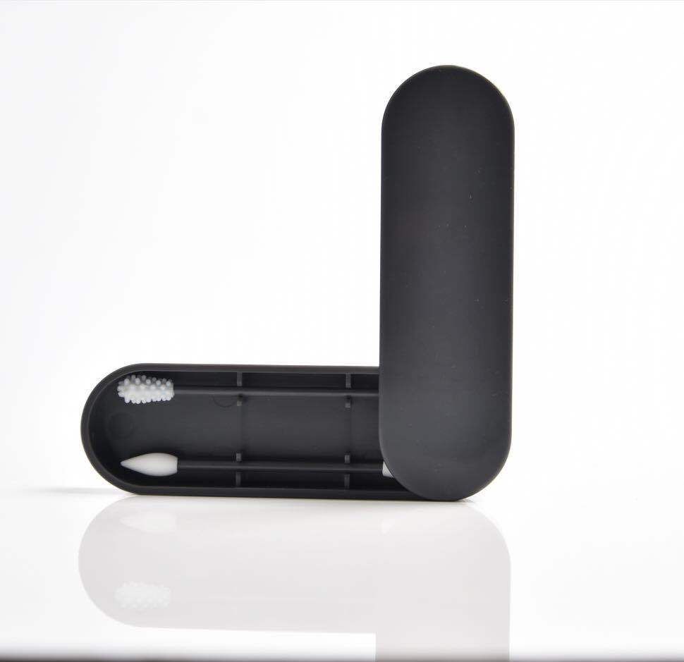 2 τεμάχια επαναχρησιμοποιήσιμα βαμβακερά μπατονέτες καθαρισμού αυτιών καλλυντικά μπατονέτες σιλικόνης διπλής κεφαλής ανακύκλωση για καθαρισμό μακιγιάζ_voghion.com