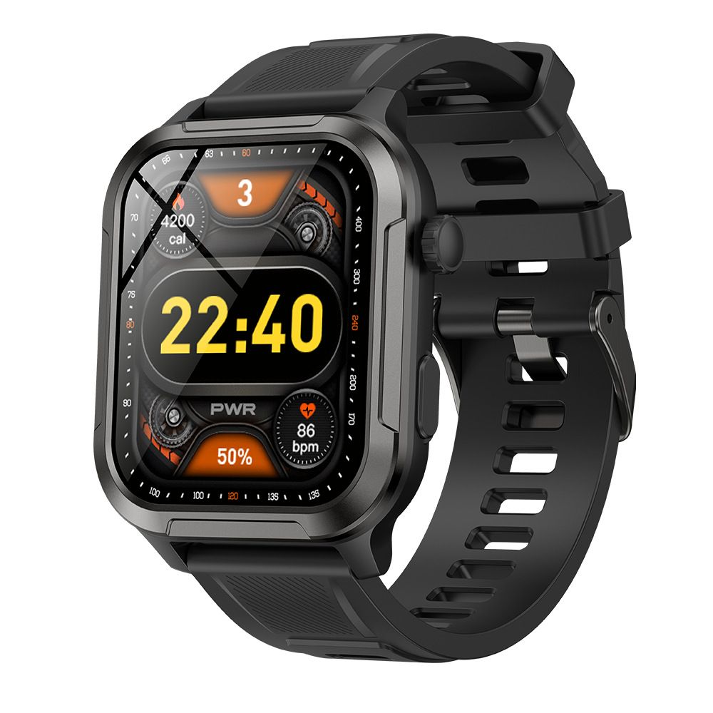 Smartwatch robusto con chiamate Bluetooth, modalità sport all'aria aperta, design impermeabile e monitoraggio della salute per uomini e donne_voghion.com