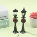 4 Teile/satz Weihnachten Mini Straße Licht Modelle Puppenhaus Straßenlaterne Micro-Landschaft Fee Garten Zubehör_voghion.com