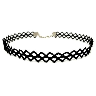 2025 Femmes Mode Nouveau 2024, Pendentif en Cristal Cube Mignon, Bague Amant en Velours Noir, Collier_voghion.com