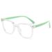 2023 New Anti Blue Children's Student No Degree Large Soft Frame Flat Light Glasses Batch Cross Mirror 0031_voghion.com