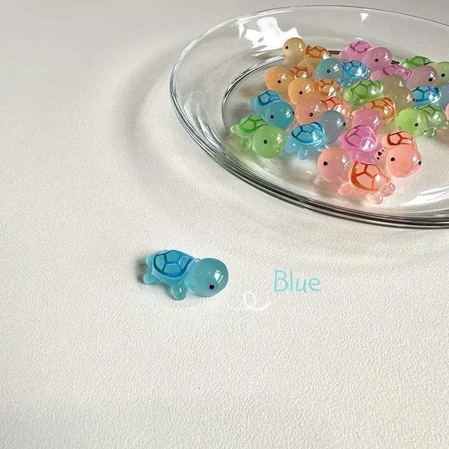 Cartoon Rein Luminou Schildkröte Handy Lanyard Glow-in-the-dark Farbe Schlüsselanhänger Rucksack Acceorie Freundin_voghion.com