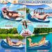 Filet gonflable en PVC épais, nouveau, flottant, pour piscine, fête, requin, chaise longue_voghion.com