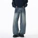 Herrenbekleidung Lightning Cat Whisker Washed Distressed Jeans für Herren Herbst Trendy Retro Rivet Straight Pants Amerikanische Freizeithose_voghion.com