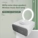 BT V 5.3 Badeværelseshøjttaler Håndtag Touch Control Vækkeur Natlampe Trådløs Opladnings Natlampe_voghion.com