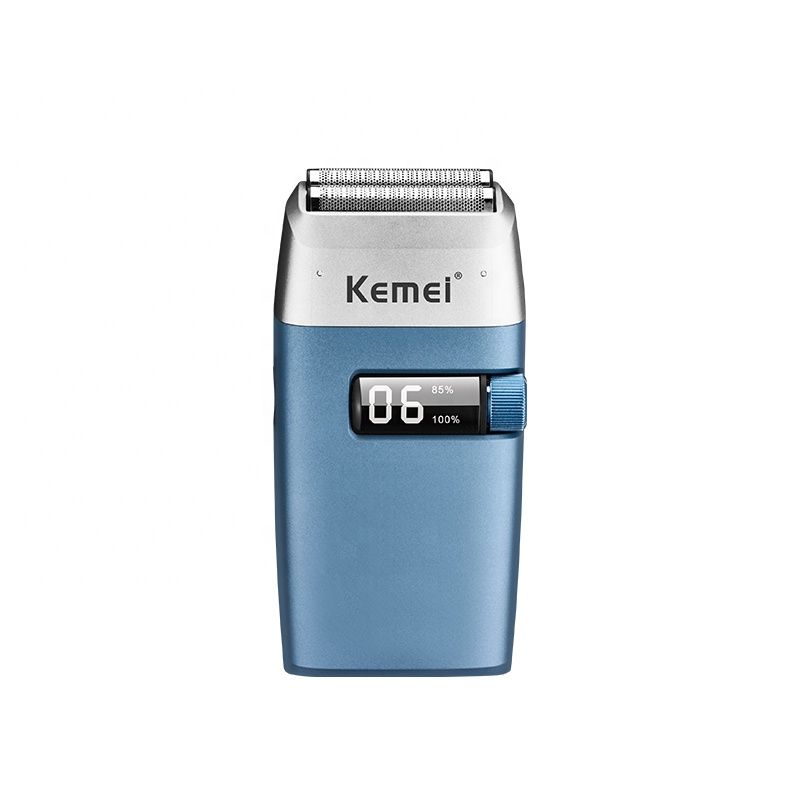 Kemei KM-3385 Rechargeable LCD Beard Trimmer For Men Usb Charging Mens Shavers Shaving hine Electric Razor_voghion.com