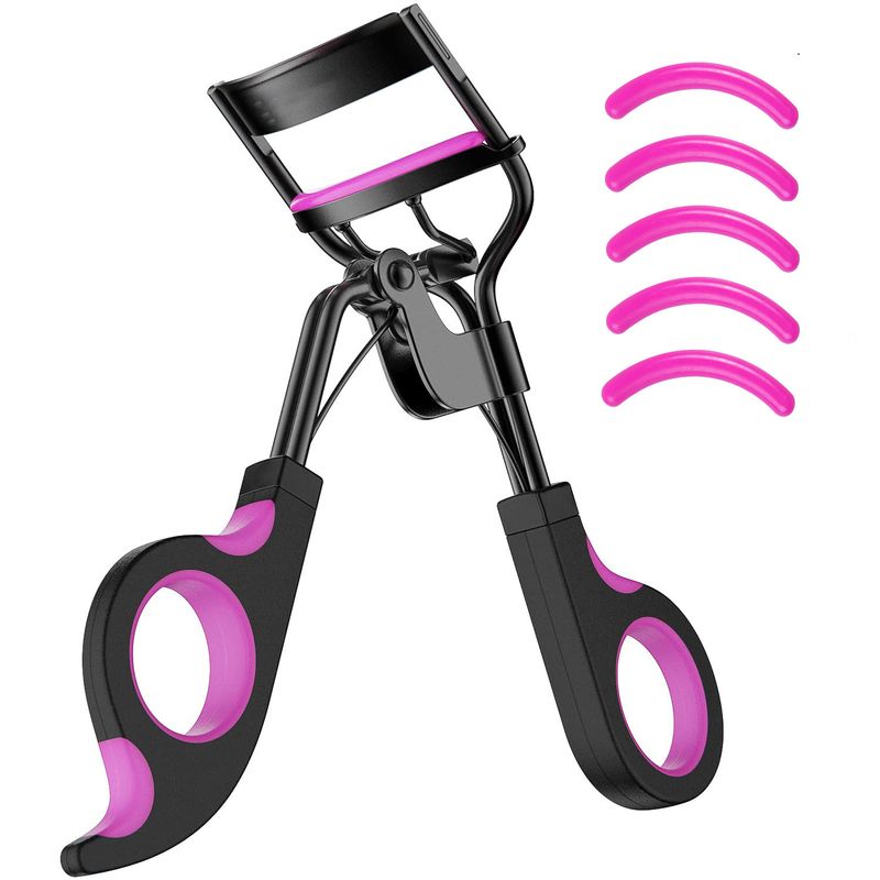 Set di strumenti per il trucco, piegaciglia, pettine per ciglia, pettine per sopracciglia, forbici per rifinire le sopracciglia, strumento di bellezza per donne, regalo di Natale_voghion.com