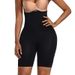 Nahtlose Shapewear-Shorts mit hoher Taille für Damen – Bauchkontrolle, Anti-Rolling, unsichtbar, Übergröße (XS-5XL, Hautfarben und Schwarz)_voghion.com