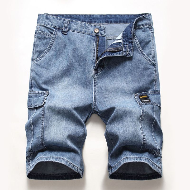 Herrenbekleidung lässige schlanke Denim-Hose mit kleinem Bein, personalisierte trendige Jeans_voghion.com