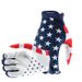 Amerykańska flaga Długie palce Letnie rękawice motocyklowe terenowe Rękawice wyścigowe Rękawice rowerowe Rękawice rowerowe Trójkolorowe_voghion.com