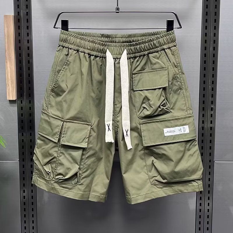Men's Clothing Summer shorts for men,  fashion brands, ins hot-selling loose casual fashion outerwear shorts, versatile Korean style shorts_voghion.com