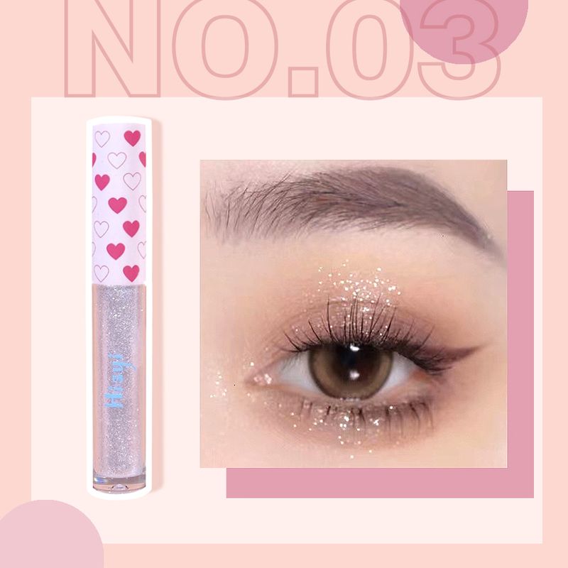 Diamant 6 couleurs paillettes liquide ombre à paupières maquillage imperméable crépuscule eyeliner crayon beauté fête maquillage outils liner_voghion.com