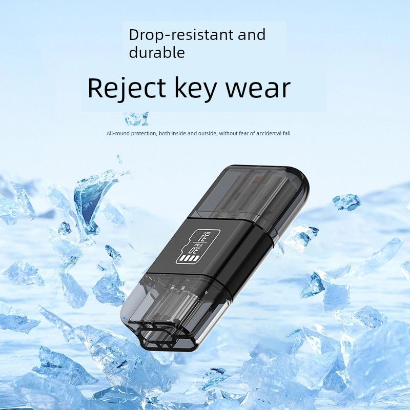 Mobile Phone Reader SD Memory Card TF Conversion Typec Computer OTG Adapter U Disk For Iphone 15 Huawei_voghion.com