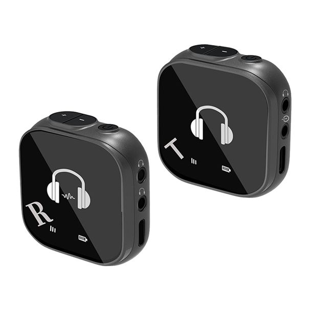 Sistema di monitoraggio auricolari wireless in-ear 5.8G con trasmettitore e ricevitore, associazione automatica_voghion.com