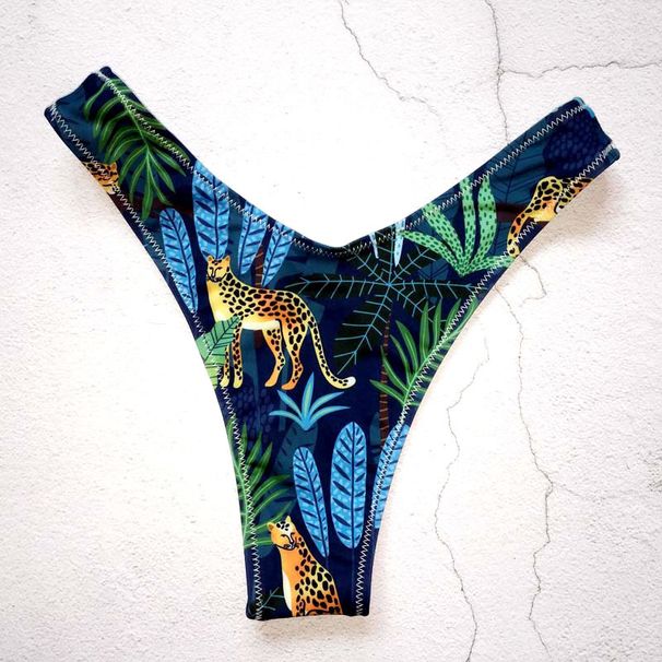 Nuovo bikini due pezzi sexy da donna con stampa digitale, slip da bagno brasiliano con perizoma a V e spalline sottili_voghion.com