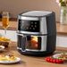 2400W 5L Air Fryer Digital Synlig Ovn Oliefri Fedtfattig Sund Friture Komfur_voghion.com