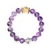 Natural Brazilian DIY Crushed Ice With Glitter Effect Dreamy Amethyst Bracelet_voghion.com