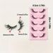 5 Pairs Cat Eye False Eyelashes - Voluminous Wispy Flared Lashes With Fox Effect, Natural Looking & Dramatic Curl For Eye Lengthening_voghion.com