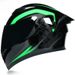 Electric motorcycle helmet Full helmet style Cool Summer Rider scooter with Bluetooth horns_voghion.com