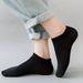 2025d Summer Simple Thin Boat Women Casual Business Low-Cut Invisible Sweat-Absorbing Solid Color Socks For Men_voghion.com