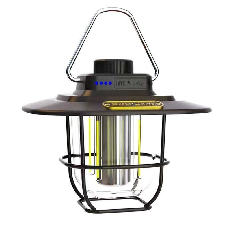 Neu Outdoor Multi Funktionale Wiederaufladbare Camping Tragbare Warme Atmosphäre Licht Nostalgischen Horselight_voghion.com